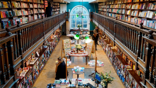 Daunt Books, 2022. [Photo: Niklas Halle’n/AFP/Getty Images]